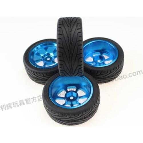 WLtoys 1:14 144001 RC car parts metal whell hub tire tires