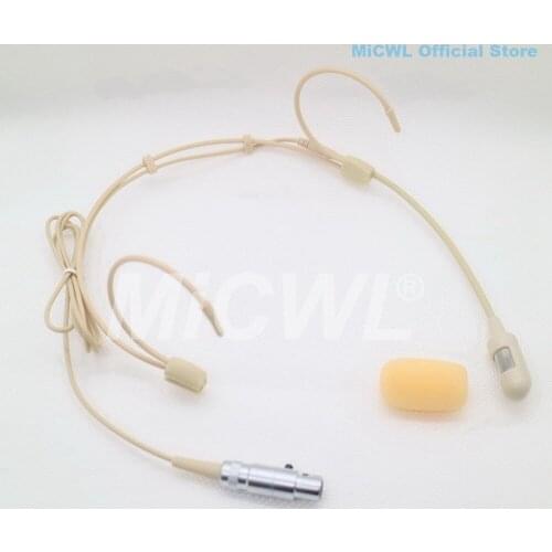 MiCWL Cardioid Directivity Headset Microphone For Shure ULX SLX PGX QLX UR Wireless Mic Interview Speech Sing Recording