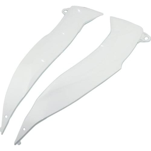 Motorcycle Glossy White Tank Side Cover Panel Fairing For Suzuki GSXR 1000 2009-2015 2010 2011 2012 2013 2014