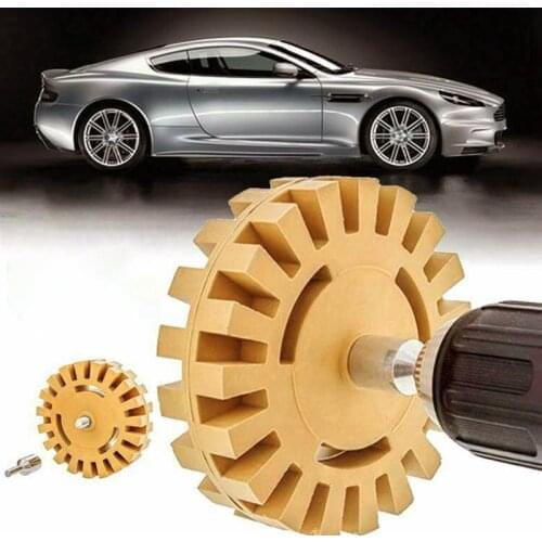 Car Rubber Eraser Wheel Paint Sticker Remover Wheel Decal Glue Tape Cleaner Car Polish Auxiliary Tool