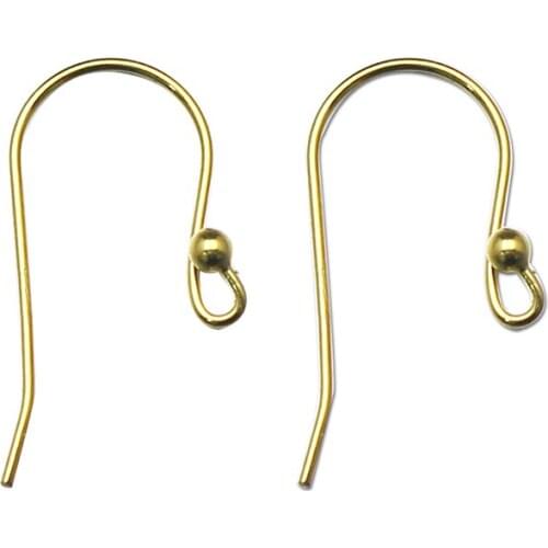 Beadsnice Sterling Silver Ear Hook for Earring Diy Jewelry Making Ear Wire Handmade Jewelry 35825