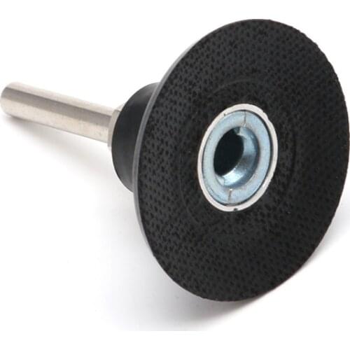 2\" Sanding Discs Holder & 1/4'' Shank For Rotary 3M Roloc Discs Pad New 4XFD