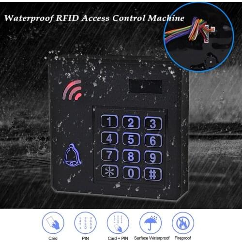 12V Waterproof Standalone Access control Device Machine Building Automation Door Access Entry Control System 125KHz 13.56Mhz