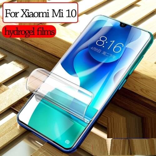 Full Protective Glass For Xiaomi Redmi Note 10 8 7 9s 9 Pro Max Hydrogel Film Screen Protector For Redmi 9 Poco X3 NFC M3 Glass