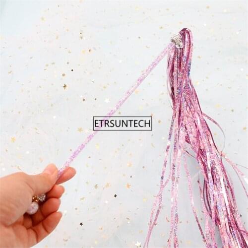 100pcs Cat Toys Pets Fringed Product Pet Colorful Rod Cat Wand Toys Funny Cat Stick Playing Rod Kitten