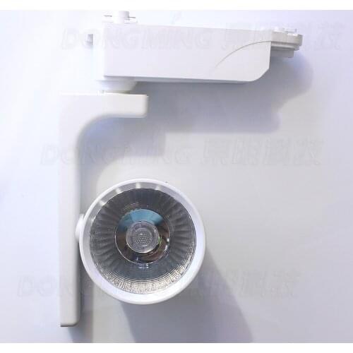 30W COB LED Track light Rail Light Spotlight Lamp Display Cabinet AC85-265V Warm white/White Shop Tracking Fixture