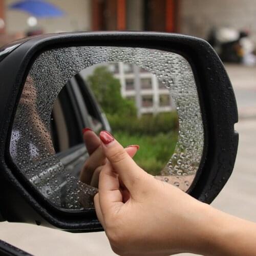 Car rearview mirror glass rain proof film fog proof car waterproof rain proof protection patch R-8136