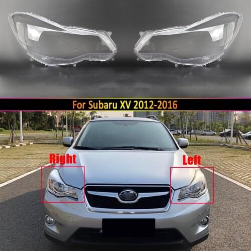 Car Headlamp Lens For Subaru XV 2012 2013 2014 2015 2016 Car Replacement Auto Shell Cover