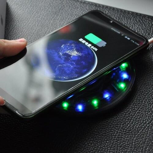 Wireless Charger For iPhone X11 Pro max X 8 Plus XS MAX XR 10W Fast Charger Pad For Samsung S7edge S10 S8 S9 Plus Note 10 9 8 5