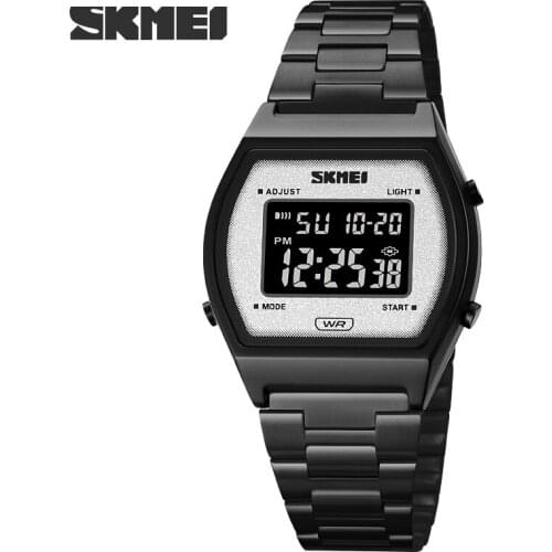 SKMEI Digital Watches Luxury New Mens Wristwatches Stopwatch Chrono Led Light Electronic Clock Waterproof Watches For Man