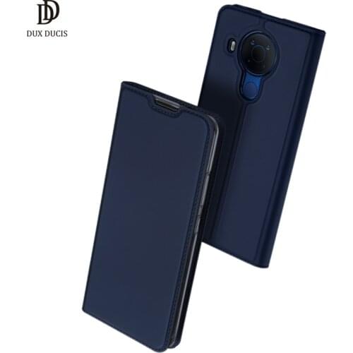 For Nokia 5.4 Case DUX DUCIS Skin Pro Series Flip Wallet Business Leather Case for Nokia 5.4 TA-1340 Cover Card Slot Accessories