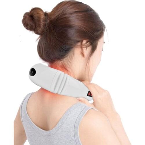 Electric Back Neck Massager Shoulder Electrical Pulse Electric Shock Body Massager Healthcare Relaxation Machine Neck Massager