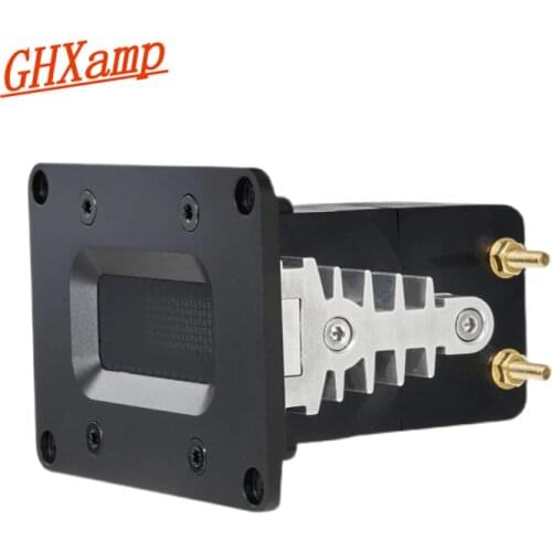 GHXAMP 15W Ribbon Tweeter Unit NdFeB Treble Speaker Enthusiast Audio Aluminum Panel 1.2kHz-40kHz High Quality 1PC
