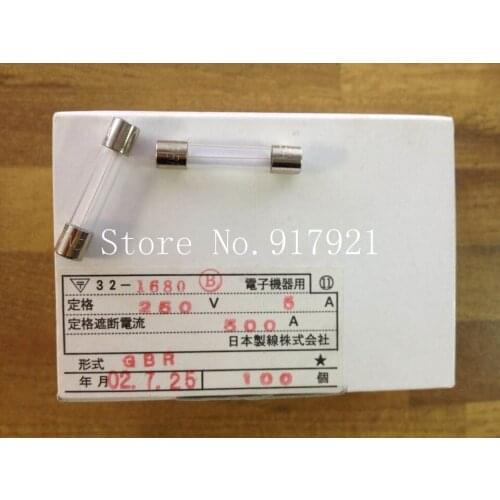 [ZOB] Imported Japanese JET GBR 6X30 5A 250V FUSE original micro glass --200pcs/lot