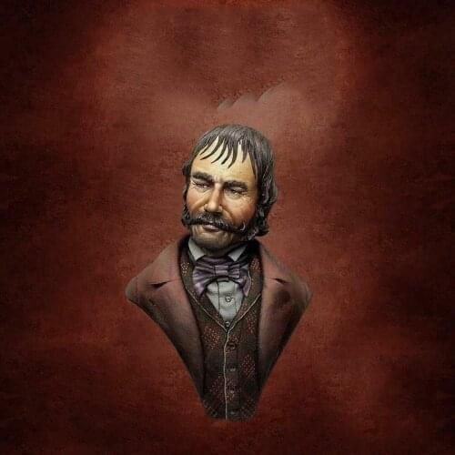 1/10 ancient Butcher man bust Resin figure Model kits Miniature gk Unassembly Unpainted