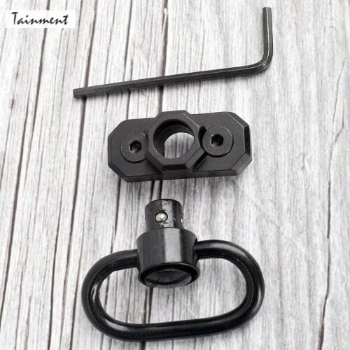 M-lok - Swivel Rail Mount Adapter, for M lok Rail, Quick Release, Swivel Adapter for QD Flange, Rail Mount Kit, Hunting Parts