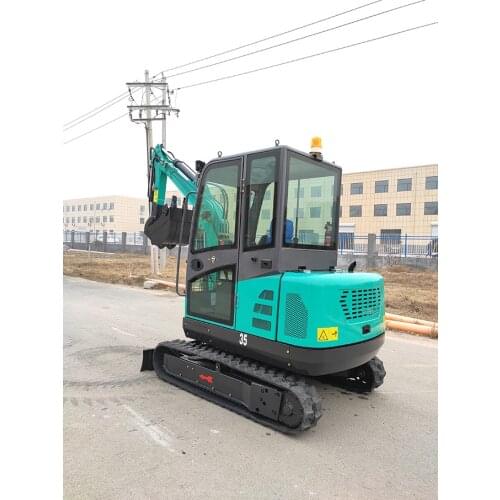 SYNBON Mini Digger of Trench Digging Machine 3ton Small Mini Excavator Machines SY603 With Cabin