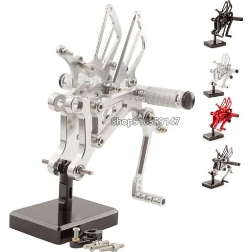 Motorcycle Adjustable Rearsets Foot pegs Footrest for Aprilia RS4 125 2012-2016 2013 2014 2015
