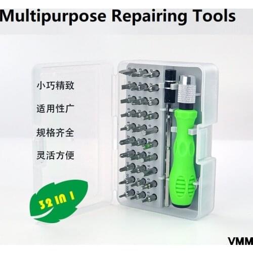 32 in One Multipurpose Use Mobile Phone Repairing Tool Precision Screw Driver Cell Phones Repair Kit