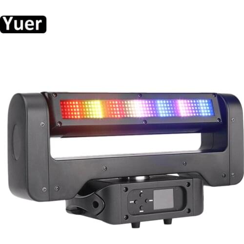 New Arrival Unlimited Rotate Dj Laser Disco LED Strobe 150W Double Strobe Moving Head For Party KTV Night Club Bar Christmas