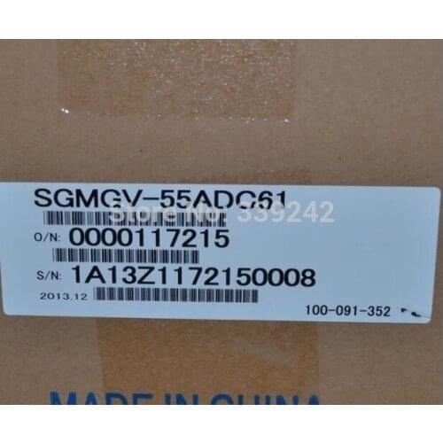NEW&ORIGINAL SGMGV-55ADC61 ORIGINAL AC SERVO MOTOR SGMGV-55ADC61 5.5KW
