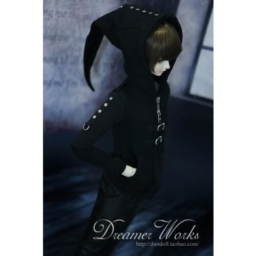 1/4 1/3 scale BJD PUNK Hoody coat for BJD/SD clothing doll accessories,Not included doll,shoes,wig and other accessories 18D1280