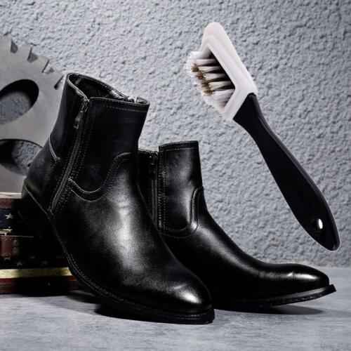 3 Side Cleaning Useful Suede Shoe Brush Brush And Rubber Eraser Set Black S Shaped Shoes Cleaner For Suede Nubuck Boot Shoes