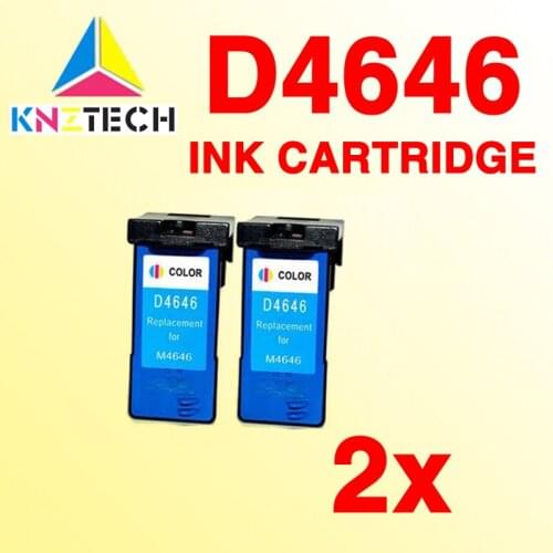 2pcs compatible ink cartridges for Dell 4640 d4646 922/924/942/944/946/962/964 printer