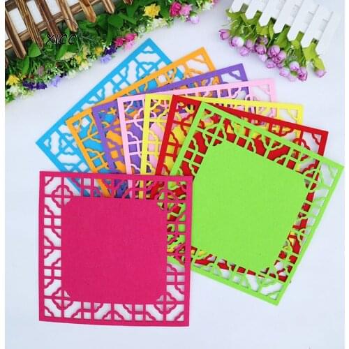 Thick 32cm Nonwoven Felt Wall Sticker Square Grid Hanging Warm Family Customized Ornament Classroom Home Festival Decoration