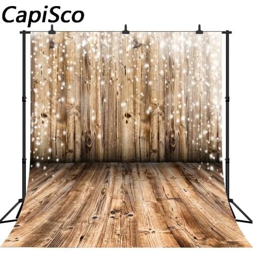 Capisco Photography Backdrops Vinyl Wood Floor Newborn Baby photography backgrounds studio Christmas Backdrops photo background