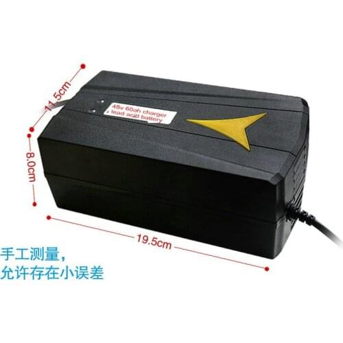 Battery charger 48v60ah for lead acid battery of electric bike scooter pedal scooter motorcycle tricycle conversion parts
