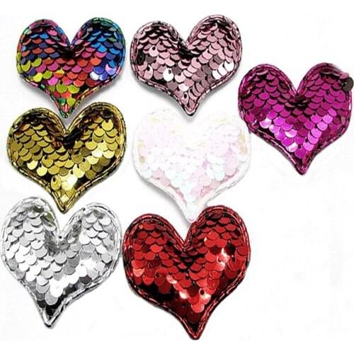 10 Pieces Fish Scale Sequins Elf Handmade Accessories DIY Craft Supplies Hairpin Headwear Parcel Wallet Decor Crafts Materials