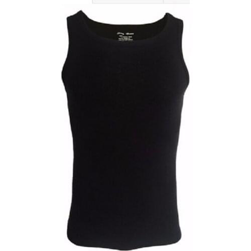 210GSM Rib100% Australia Merino Wool Vest Mens, Mens Merino Wool Tank Tops, Rib Material Good Stretch, Quickly Dry, Breathable