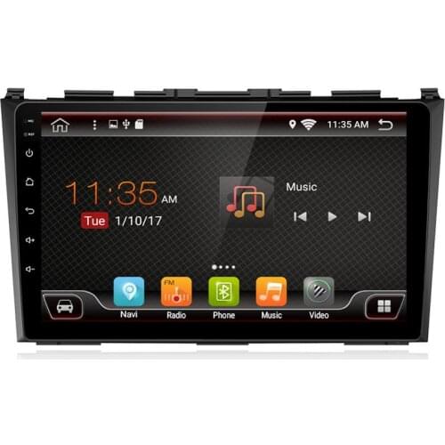 9" Android 9.0 Car Radio 8 Core For Honda CRV 2007-2011 Stereo Octa Core 4+64G PX6 Multimedia Player 4+32G Audio 1024*600