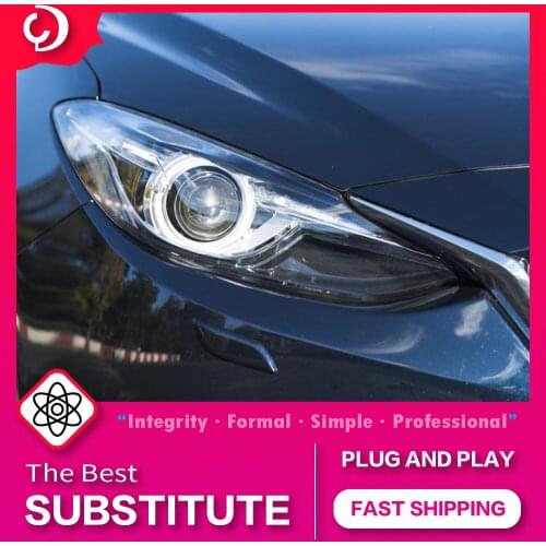 AKD Car Styling Headlights for Mazda 3 mazda3 Axela 2014-2016 LED Headlight DRL Head Lamp Led Projector Automotive Accessories