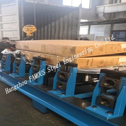 Australia New Zealand Standard Steel Structure Cold Roll Forming Machine Automatic Change C/Z Purlin
