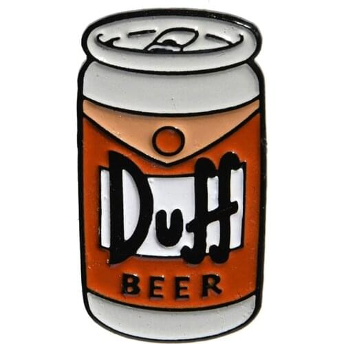 Duff Beer Bottle Brooch You can't get enough of that wonderful Duff