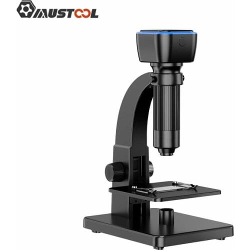 MUSTOOL MT315W HD 2000X WIFI Digital Microscope Dual Lens USB Microbiological Observation Industrial Microscopes With LED Light
