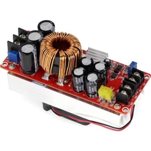 DC 10V-60V To 12V-90V DC-DC Step Up Power Supply Adjustable Module Over-Temperature Transposition Short Circuit Protection