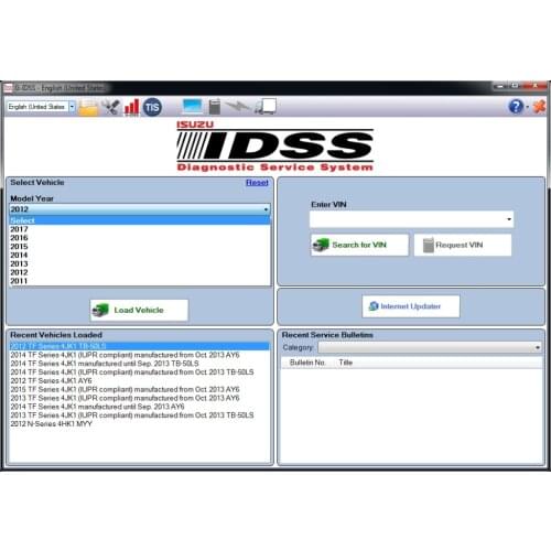 For Isuzu G-IDSS Domestic 2020 - Isuzu Diagnostic Service System+keygen