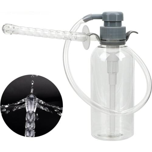 Erotic Butt Vagina Cleaning Sex Products Reusable Enema Douche Tool 300mL Rectal Sprayer Anal Cleaner Sex Toys for Women Men Gay