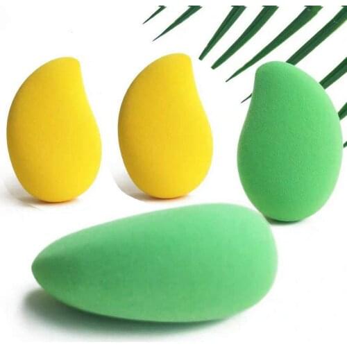 Mango shape Makeup Sponge Make up Puff Cosmetics Hydrophilic Powder Foundation Sponge for Face