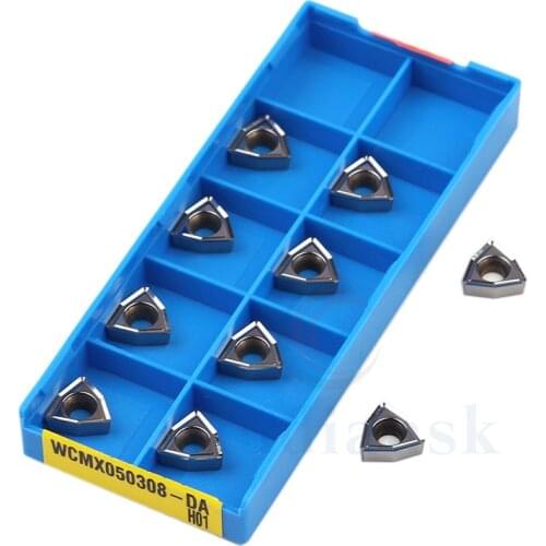 WCMX030208 WCMX040812 WCMX050308 DA H01 Carbide blade CNC cutter turning milling aluminum lathe milling cutter turning tool