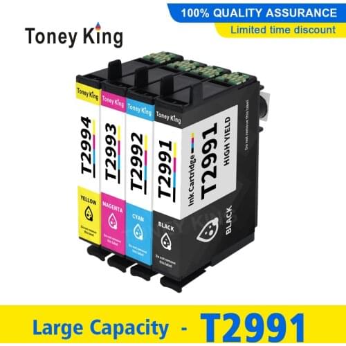 T2991 29 T29XL Ink Cartridge Compatible for Epson 29XL for Epson XP 235 332 432 247 442 342 345 Printer Full Ink Cartridges