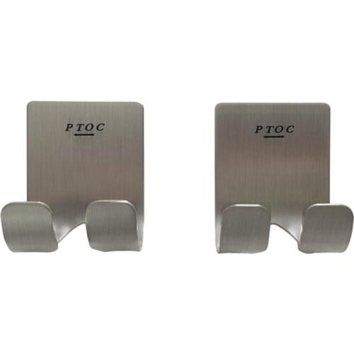 A hook for Beard knife rack Boring free hook Stainless steel convenient household tools Strong wall sticky hook