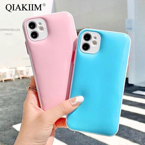 Jelly Candy Color Squeeze Soft Cover For iPhone 11 12 Pro Max XS XR X 8 7 Plus SE Cooling Reliever Stress Antistress Phone Case