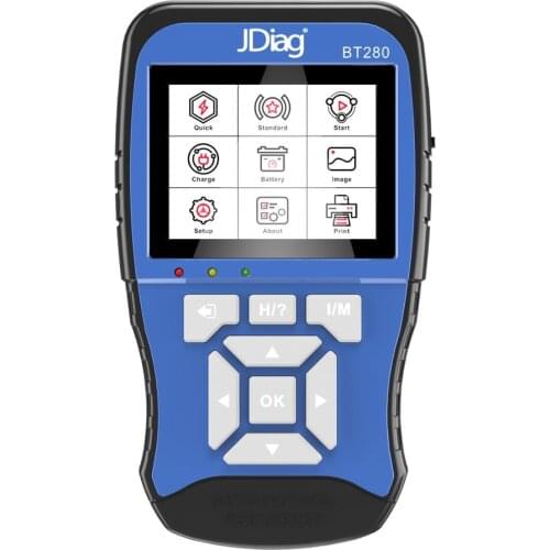 New JDiag BT280 Universal Battery tester For cars trucks boats motorcycle etc professional battery analyzer