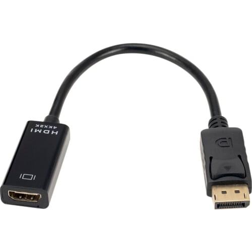 DP to HDMI Adapter Display Port Male To Female HDMI Cable Converter Adaptor For Projector Display Laptop TV 4K*2K 1080P