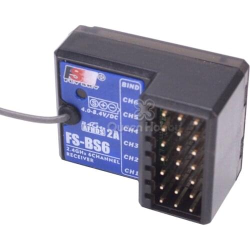 FS-BS6 6CH Receiver Built-in Gyro Fail-Safe for Flysky FS GT5 FS-GT5 Transmitter RC Car Parts