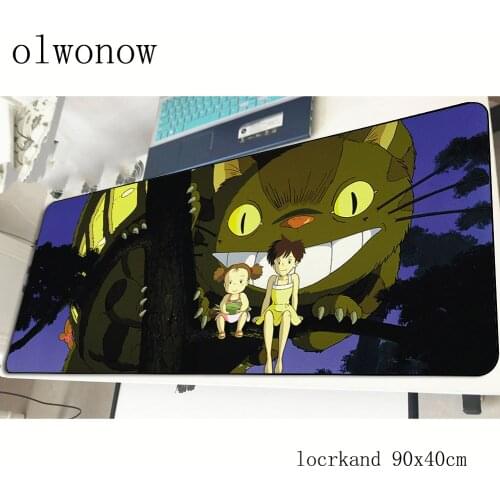 Totoro mouse pad Professional 900x400x2mm mousepads best gaming mousepad gamer Domineering personalized mouse pads keyboard pad